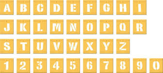 Ausmalbild buchstaben lernen buchstabe m kostenlos ausdrucken. Buchstaben Schablonen Zahlen Zeichen Online Bestellen Seton