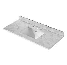 Check spelling or type a new query. Exclusive Heritage Carrara Marble Countertop 48 Single Bathroom Vanity Top Wayfair