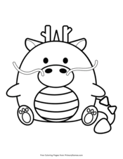 Personality traits of the tiger: Drawing Simple Chinese New Year Dragon Drawing