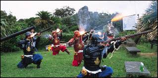 Image result for japanese samurai war reinactment