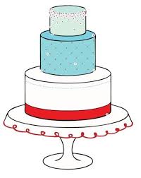 How To Draw A 2 Layer Cake Cake Drawing Wedding Cake Drawing 2 Layer Cakes