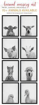 Black And White Farm Animal Pictures Farm Animal Baby Shower Theme Baby Farm Animals Baby Animal Nursery Farm Animals Nursery Theme Farm Animal Nursery Decor