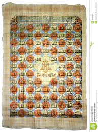 99 Names Of Allah In Golden On Papyrus Grunge Stock Photo