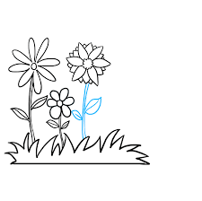 Kids and beginners alike can now draw a great looking flower garden. How To Draw A Flower Garden Really Easy Drawing Tutorial