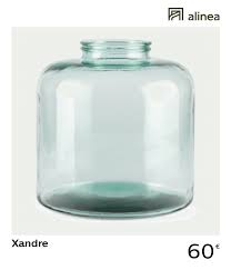 Alinea Xandre Vase En Verre Recycle H36cm Deco Vases Et Objets Deco Vases Et Cloches Alinea Decoration Vase Verre Verre Recycle Vase Verre Vases
