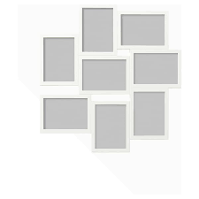 Reveal the breathtaking sights from your recent trip in the paperclip collage frame. Vaxbo Collage Frame For 8 Photos White Ikea