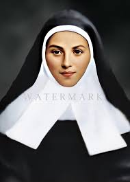 St. Bernadette Soubirous of Lourdes DIGITAL DOWNLOAD Custom Digital Oil  Painting