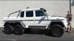 Les rues de cannes sont pleines de surprises. This Insane Six Wheeled Mercedes G Wagen Pickup Cost 1 5 Million