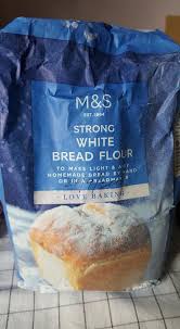 Strong white bread flour and strong wholoemeal flour contains the most gluten because it reacts with the yeast and forms the bread dough. Using Uk M S Strong White Bread Flour Pretty S Kitchen Facebook