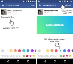 Langsung saja langkah pertama yang harus kamu lakukan untuk cara membuat bio di fb keren menarik berwarna adalah bisa dilakukan lewat situs pihak ketiga. Cara Membuat Status Facebook Warna Warni Di Android Memudahkan