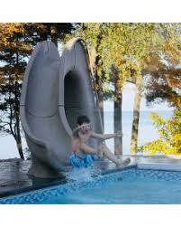 Poolzoom carries slides, diving bases, commercial diving boards, as well as mounting kits. Pool Slides