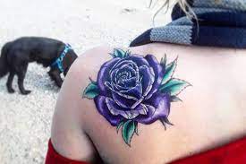 May 13th, 2014 by tattoo.magz in body part tattoos, colorful tattoos, tattoo ideas. Top 73 Best Purple Flower Tattoo Ideas 2021 Inspiration Guide