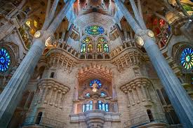 Mosaic Muse Inside La Sagrada Familia Is Actually The First Article I Dedicate To The City Of Gaudi And Daydr Sagrada Familia La Sagrada Familia Antonio Gaudi