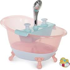 Can you give baby alive a bath : Amazon Com Baby Born Foaming Bath Tub Multicolor Toys Games