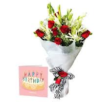 Buy And Send Flowers To Your Love Ones To Make Them Surprise Free Delivery To Lahore Karachi Happy Birthday Flower Birthday Flower Delivery Birthday Flowers