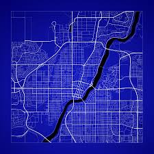 Rest assured the sheraton cavalier saskatoon we c.a.r.e cleanliness commitment plan is in place! Saskatoon Street Map Saskatoon Canada Road Map Art On Color Digital Art By Jurq Studio