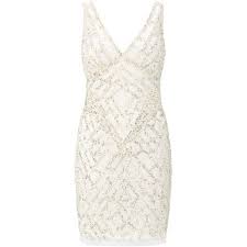 Aidan Mattox Beaded V Neck Cocktail Dress Ivory White Sequin Dress V Neck Cocktail Dress Short White Cocktail Dresses
