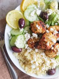 Maybe you would like to learn more about one of these? Chicken Meatball Salad Bowl With Couscous Heart Healthy Greek