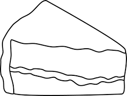 Transparent Birthday Cake Clipart Black And White Black And White Slice Of Cake Cake Slice Black And White Cake Images