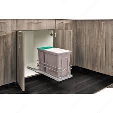 sink base waste container pullout