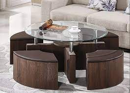 4.8 out of 5 stars. Cermak Glass Coffee Table With Ottomans