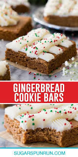 Gingerbread Cookie Bars In 2020 Gingerbread Cookie Bars Chocolate Cake Recipe Easy Easy Cookie Recipes