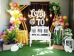 Birthday party ideas for senior citizens. Senior Glacy S Balloon Deco Balloon Party Decoration Facebook