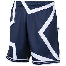 Dallas Cowboys Mitchell Ness Historic Logo Big Face Shorts Navy Walmart Com Walmart Com