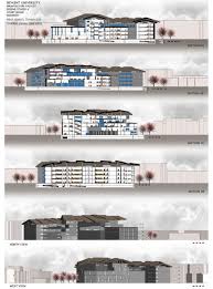 Courthouse In Florya Bakirkoy Istanbul Turkey Architecture Section View Architecturenow Tasarim Istanbul