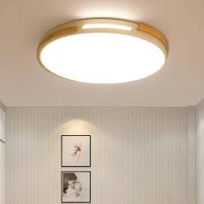 Alcune delle nostre illuminazioni si montano a filo, altre sporgono lievemente dal soffitto. Lusso Plafoniera Da Ristorante Moderna A Led Rotonda In Legno Semplice Per Soggiorno Lampada Da Soffitto Nordica Per Apparecchi Di Illuminazione A Soffitto Per Camera Da Letto Per La Casa Plafoniera Da Ristorante
