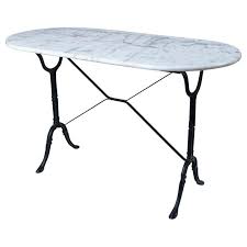 1stdibs Iron Marble Top Cast Bistro France French Table In 2020 Marble Top Dining Table Dining Table Marble Bistro Table