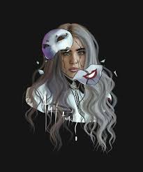 بيلي إيليش خلفيات احتمالات توسيع علامة تبويب جديدة: Billie Eilish Cartoon Wallpapers Wallpaper Cave
