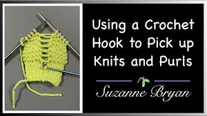 Find yarns from all your favorite brands, stylish knitting patterns and an amazing range of needles and accessories. Pick Up Dropped Stitches Use A Crochet Hook To Pick Up Knits Purls Youtube