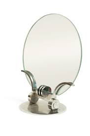 Free standing vanity mirrors are always ready to offer you a clean and brilliant environment while applying your makeup. Table Mirror French Art Deco Chrome Dressing Table Mirror
