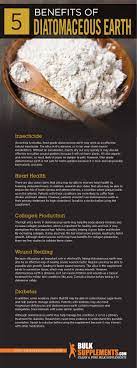 Diatomaceous Earth Benefits Side Effects Dosage