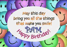 Happy birthday pam gif