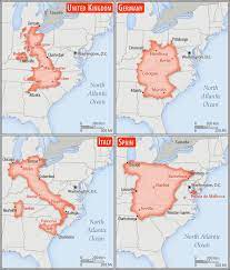 Explore the latest mls soccer news, scores, & standings. Mapscaping Pa Twitter Size Comparison Between Uk Germany Italy And Spain And The 48 Contiguous Us States Source Cia Factbook Country Population Cartography Geography History Economy Usa America Europe Germany Uk