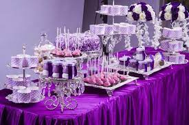 Pin By Kalema Loves On Engagement Party And Wedding Ideas Wedding Decorations Fall Wedding Colors Purple Wedding Table