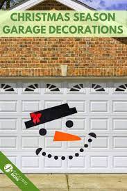16 Best Garage Christmas Decoration Ideas To Inspire You Garage Door Christmas Decorations Christmas Door Decorations Holiday Projector