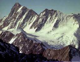 M.) the finsteraarhorn is the highest mountain in the bernese alps range of the swiss alps and the highest mountain in the bernese oberland. Photograph And Map Of The Finsteraarhorn From The Schreckhorn Terror Peak In The Bernese Oberlands Of The Swiss Alps