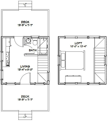 This small cabin house plan is ready for fall! 14x14 House 1 Bedroom 1 Bath 343 Sq Ft Pdf Floor Plan Etsy In 2021 Cabin Floor Plans Tiny House Floor Plans Loft Floor Plans