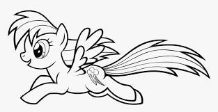 Free printable rainbow dash coloring pages for kids that you can print out and color. Rainbow Dash Coloring Pages Running Mylittle Pony Coloring Page Hd Png Download Kindpng