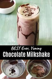 Chocolate Milkshake Recipe Thick Chocolate Shake Recipe W Ice Cream Recipe Chocolate Shake Recipe Milkshake Recipe Chocolate Chocolate Milkshake
