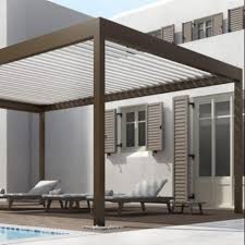 A free standing canopy or patio cover often is the sun shade solution when bay windows or chimneys make installing a retractable awning difficult. Balcony Rain Cover Retractable Roof Awning Pergola Buy Pvc Pergola Curtain Pergola Wall Pergola Product On Alibaba Com