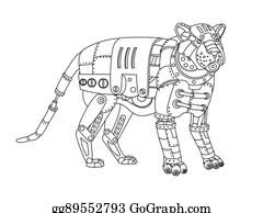 By admin july 13, 2021. Clipart Vector Ausmalbilder Tiger Thema 1 Stock Eps Gg77538745 Gograph