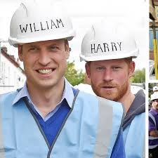 DIY SOS: Princes William and Harry help out with the transformation of  veterans' village in Newton Heath
