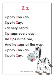 Abc Songs Letter Z Kidspressmagazine Com Abc Songs Preschool Songs Preschool Letters
