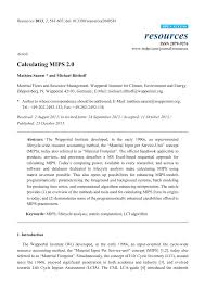 Mips (i) mips (2) mips. Pdf Calculating Mips 2 0