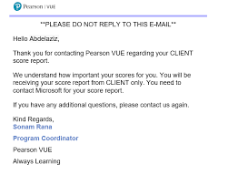 I Can't Find My Exam Result Status - Training, Certification, And Program  Support