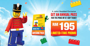 Is there any legoland malaysia ticket promotion available? Legoland S Anniversary Offer To Johoreans Annual Pass For The Price Of One Day Ticket Johor Now
